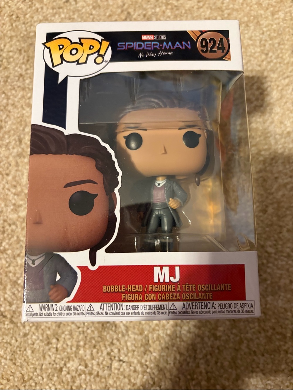 Funko Pop MJ from Spiderman No Way Home New